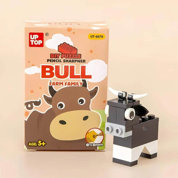 Up Top DIY Puzzle Sharpeners Bull UT-607B
