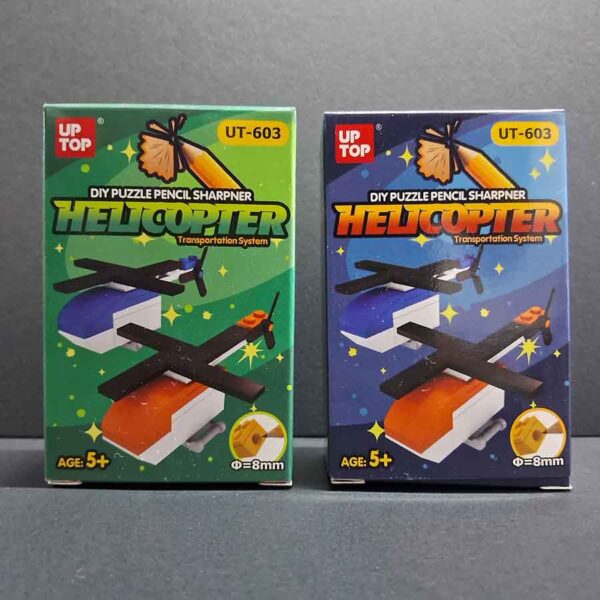 Fancy DIY Puzzle Sharpener Helicopter UT-603