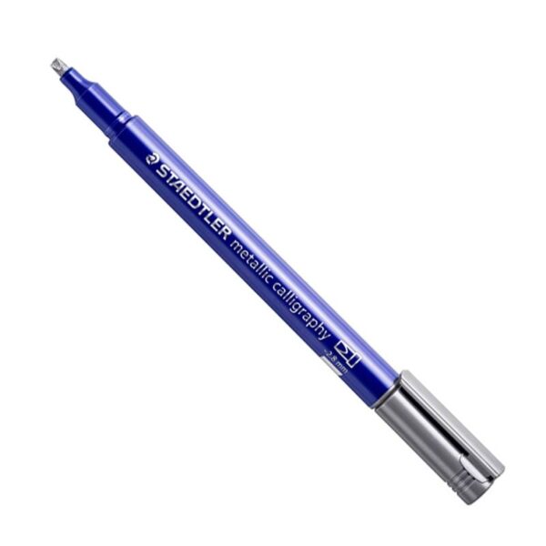 Staedtler Metallic Calligraphy Marker Silver