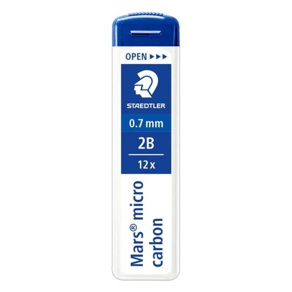 Staedtler Carbon Pencil Lead 0.7mm 2B