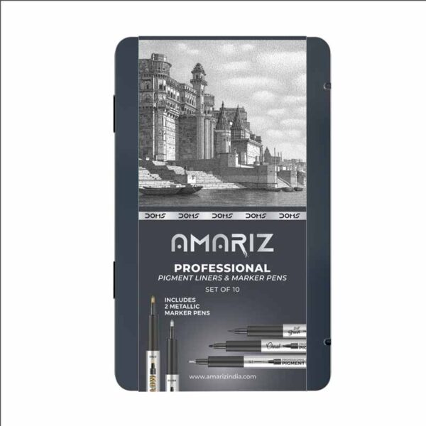 Doms Amariz Pigment Liner & Markers Set of 10