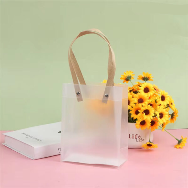 PVC Transparent Acrylic Bags 6x5.5x3.5 in