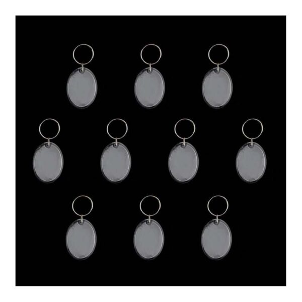 Photo-Insert-Keychains-Oval-6Pc