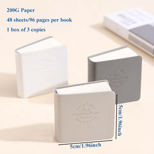 Lanquo Art Inspiration Mini Painting Book 3pc 2 LG-24622