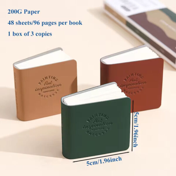 Lanquo Art Inspiration Mini Painting Book 3pc 2 LG-24618