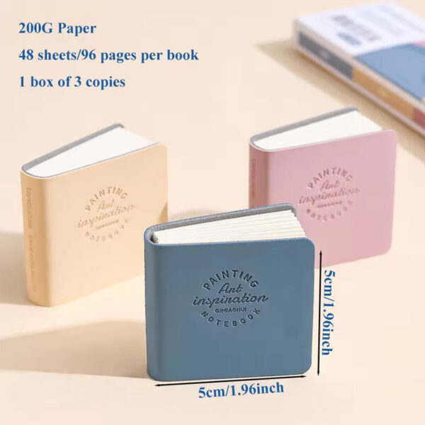 Lanquo Art Inspiration Mini Painting Book 3pc 2 LG-24620