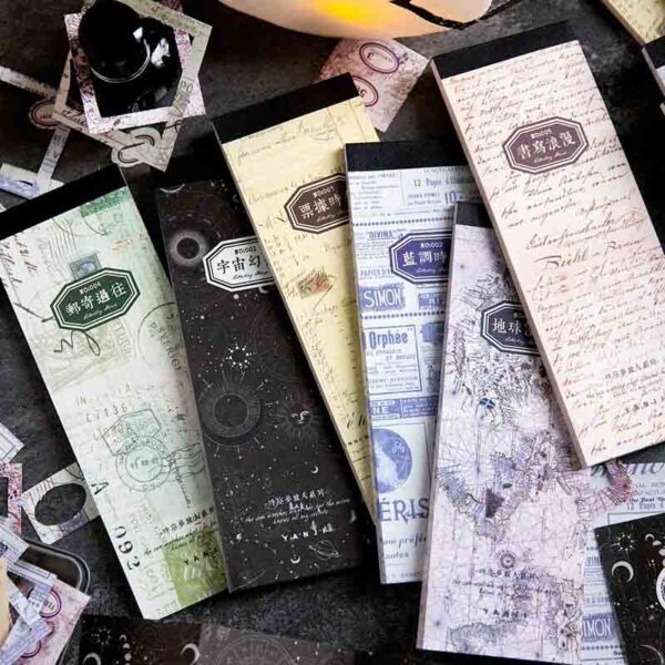Yanji Collecting Stamp Paper Cutout MG023