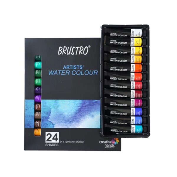 Brustro Artists Watercolour Set of 24x12ml
