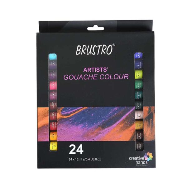 Brustro Artists Gouache Set of 24x12ml
