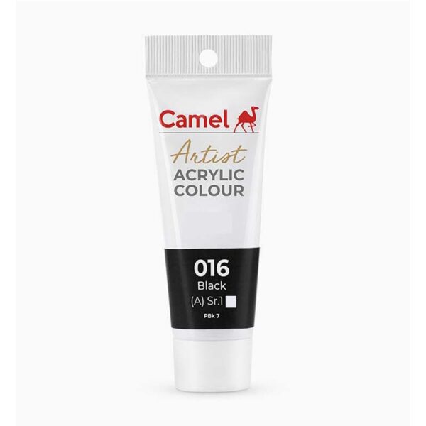 Camel Artist Acrylic Colour Black