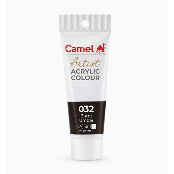 Camel Artist Acrylic Colour Burnt Umber