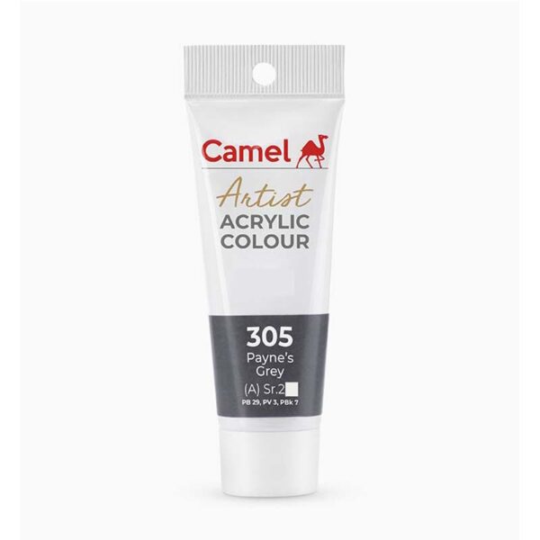 Camel Artist Acrylic Colour Paynes Grey