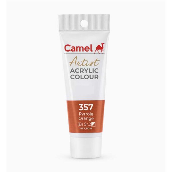 Camel Artist Acrylic Colour Pyrrole Orange