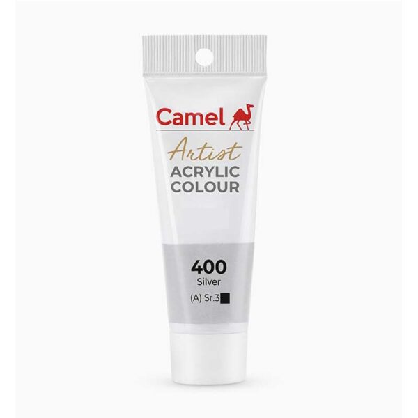 Camel Artist Acrylic Colour Silver