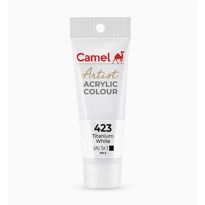 Camel Artist Acrylic Colour Titanium White
