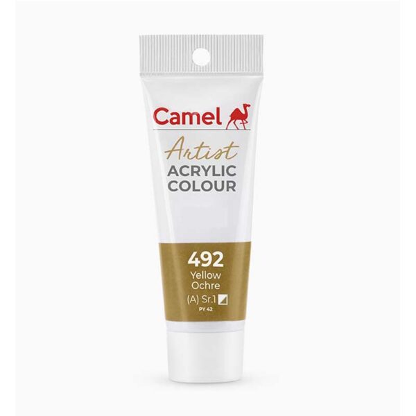 Camel Artist Acrylic Colour Yellow Ochre