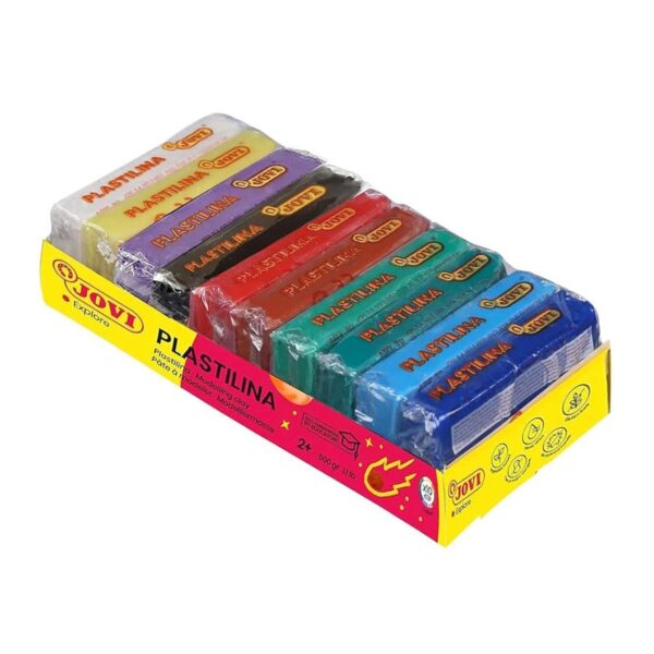 Jovi Plastilina Modelling Clay Basic Colour Set of 10