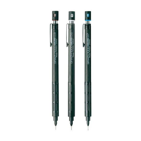 Pentel Graph 1000 Series Mechanical Pencil - Black