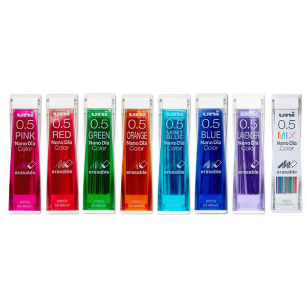 Uni Nano Dia Erasable Colored Lead 0.5mm