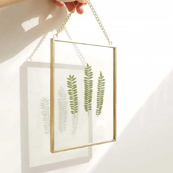 Vintage Floating Glass Frame Rectangle 6x8
