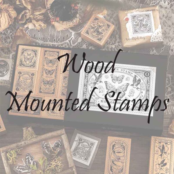 Wood Mounted Stamp