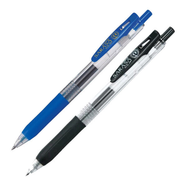 Zebra Sarasa Clip Gel Pen Blue and Black