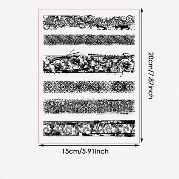 Clear Rubber Stamps HHYZ-D10-04