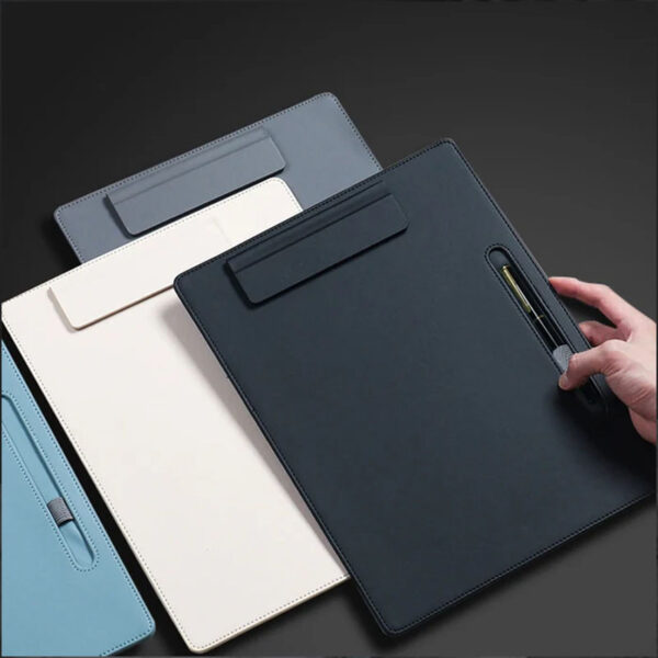 Exceutive Magnetic Clip Board With Pen Holder