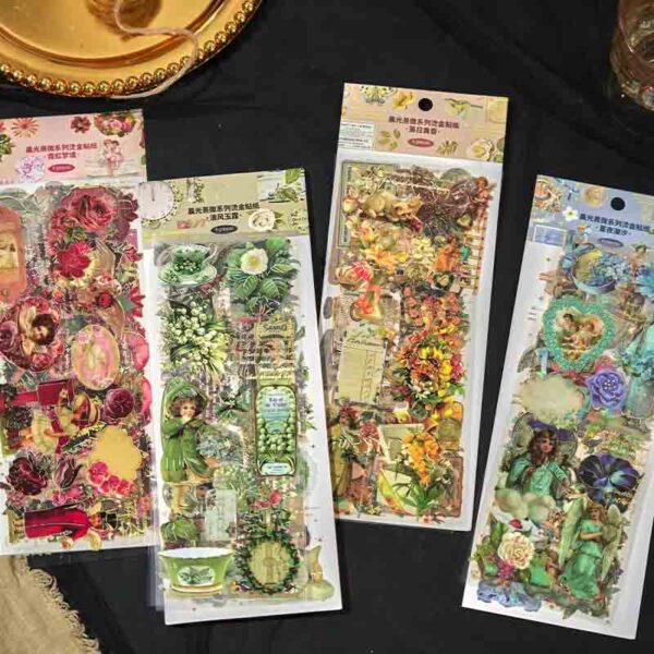 Kawaii-Q Morning Series Bronzing Sticker KQ-527