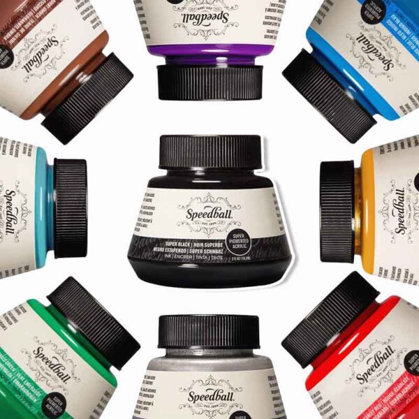 Speedball Super Pigmented Acrylic Calligraphy Ink 60ml