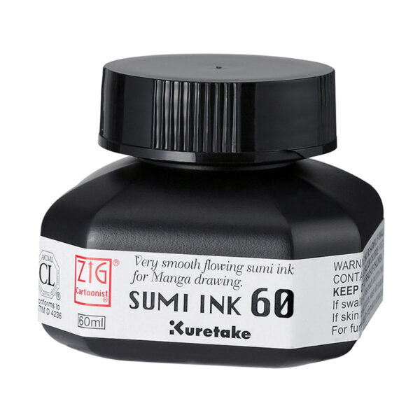 Zig Sumi Ink Black 60ml