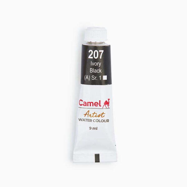Camel Artist Water Colour 9ml Ivory Black