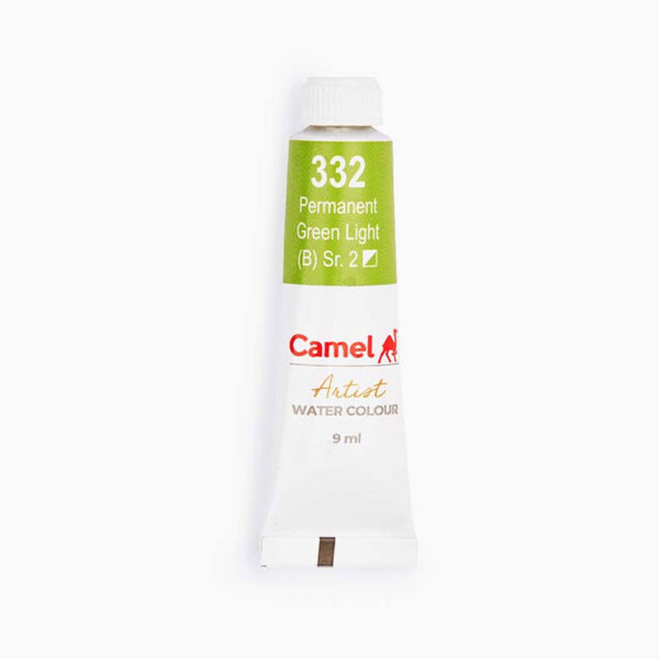 Camel Artist Water Colour 9ml Permanent Green Light