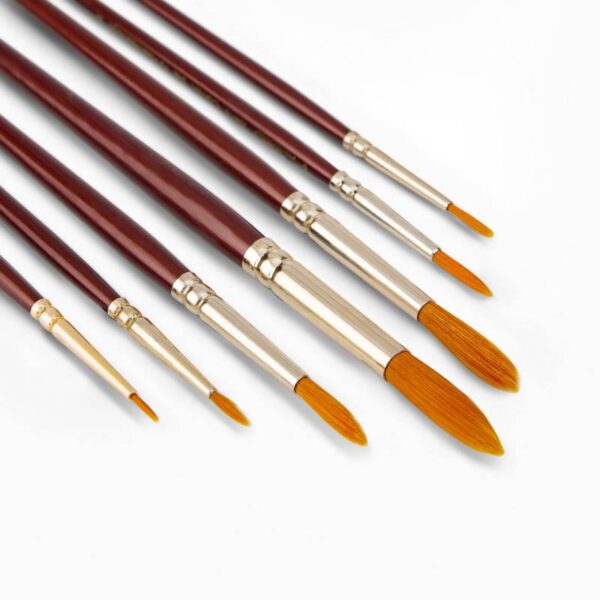 Camel Synthetic Gold Series Round Brush Sr.66