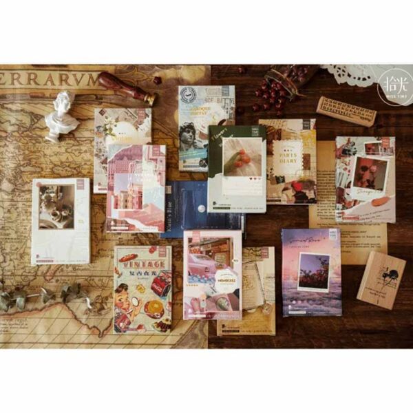 Miss Time Scenary Time Series Journal Sticker HZTZ