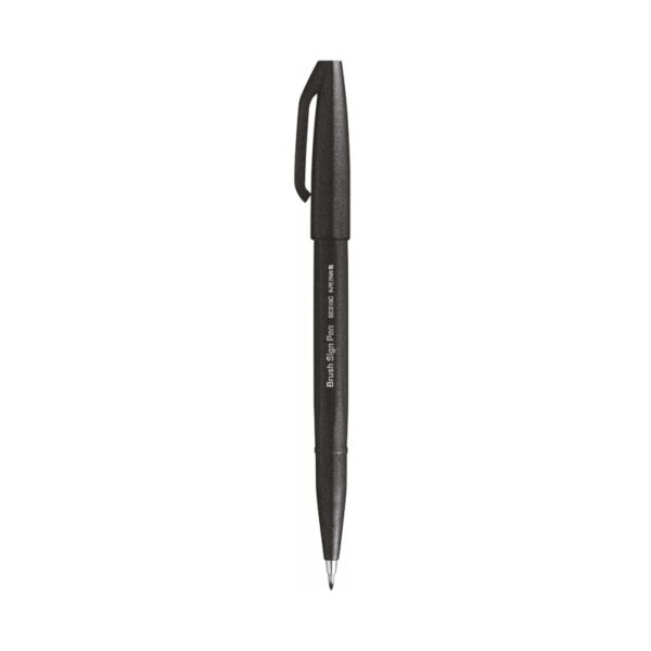 Pentel Brush Sign Pen SES15C Black