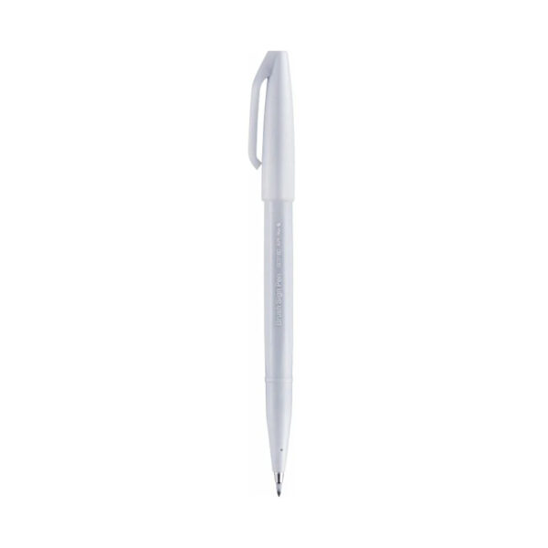 Pentel Brush Sign Pen SES15C Light Grey