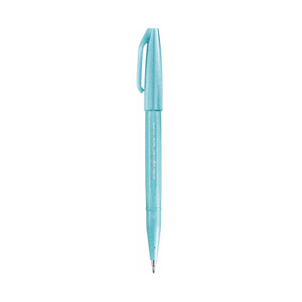 Pentel Brush Sign Pen SES15C Pale Blue