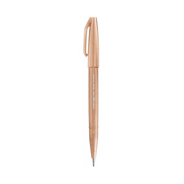 Pentel Brush Sign Pen SES15C Pale Brown