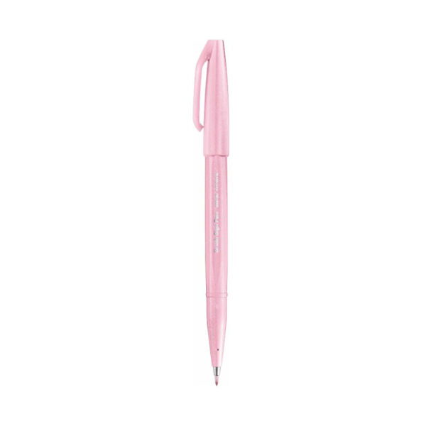 Pentel Brush Sign Pen SES15C Pale Pink