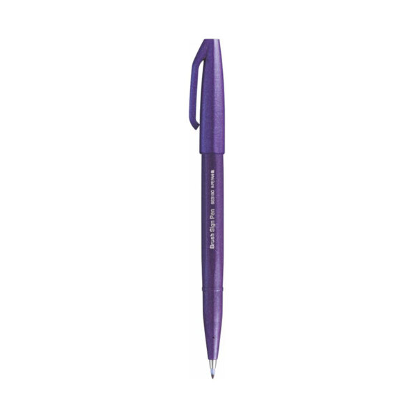 Pentel Brush Sign Pen SES15C Violet