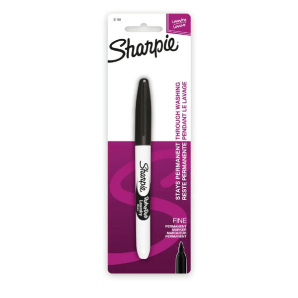 Sharpie Ruba Dub Laundry Marker Black (31101)
