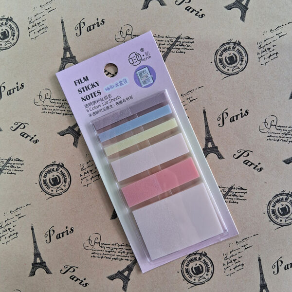 Colour Translucent Post It Flags (99BP563)