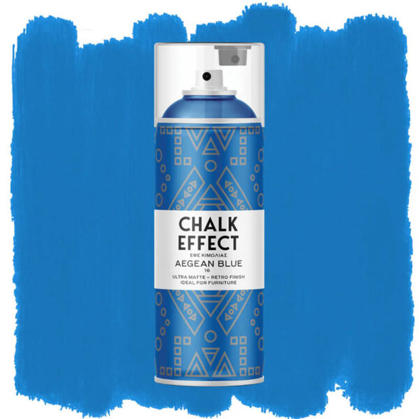 Cosmos Chalk Effect Spray Paint Aegean Blue