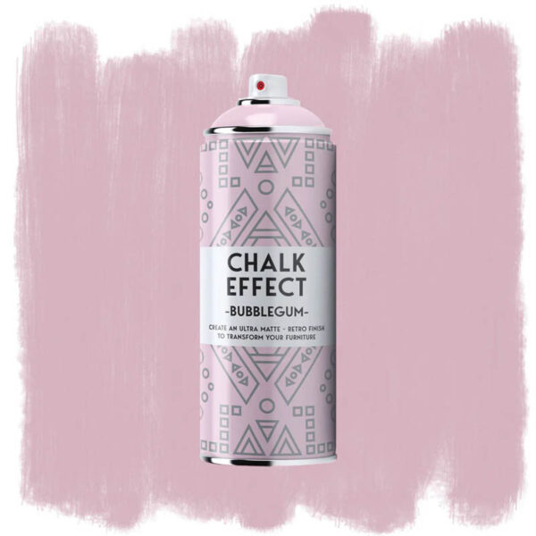 Cosmos Chalk Effect Spray Paint Bubblegum
