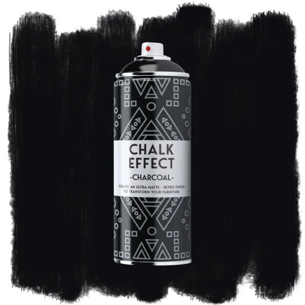 Cosmos LAC Chalk Effect Spray Paint 400ml Charcoal