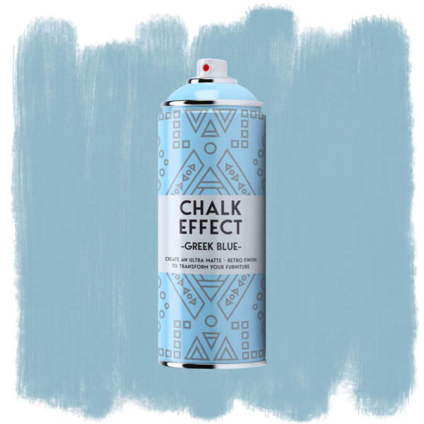 Cosmos Chalk Effect Spray Paint Greek Blue
