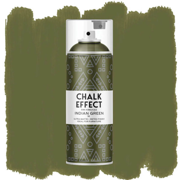 Cosmos Chalk Effect Spray Paint Indian Green