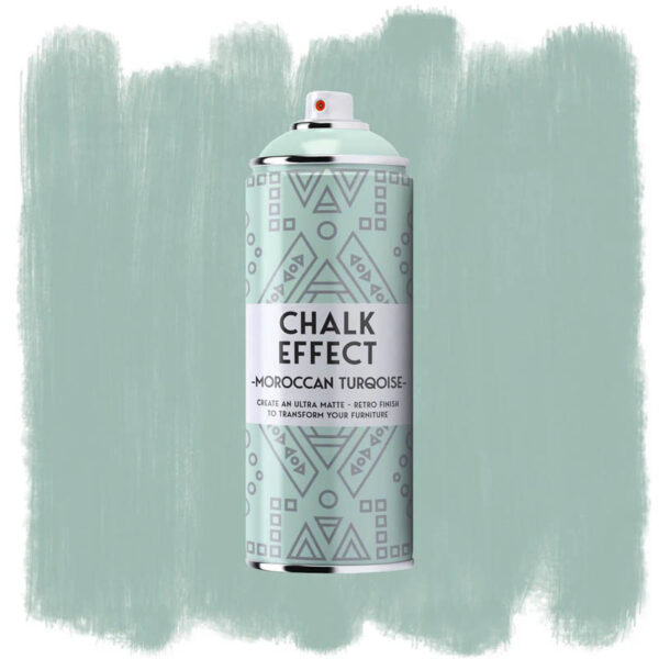 Cosmos Chalk Effect Spray Paint Moroccon Turquoise