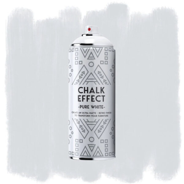 Cosmos Chalk Effect Spray Paint Pure White